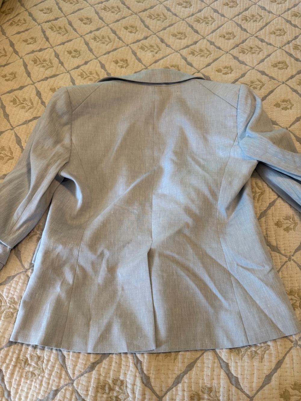 Veronica Beard Dickey Blazer with White Striped Lining - Picture 6 of 6